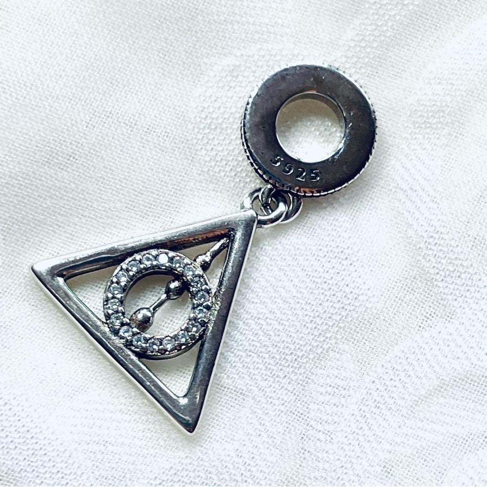 ⚡ NWOT Deathly Hallows Charm – Harry Potter ✨ - Picture 9 of 9